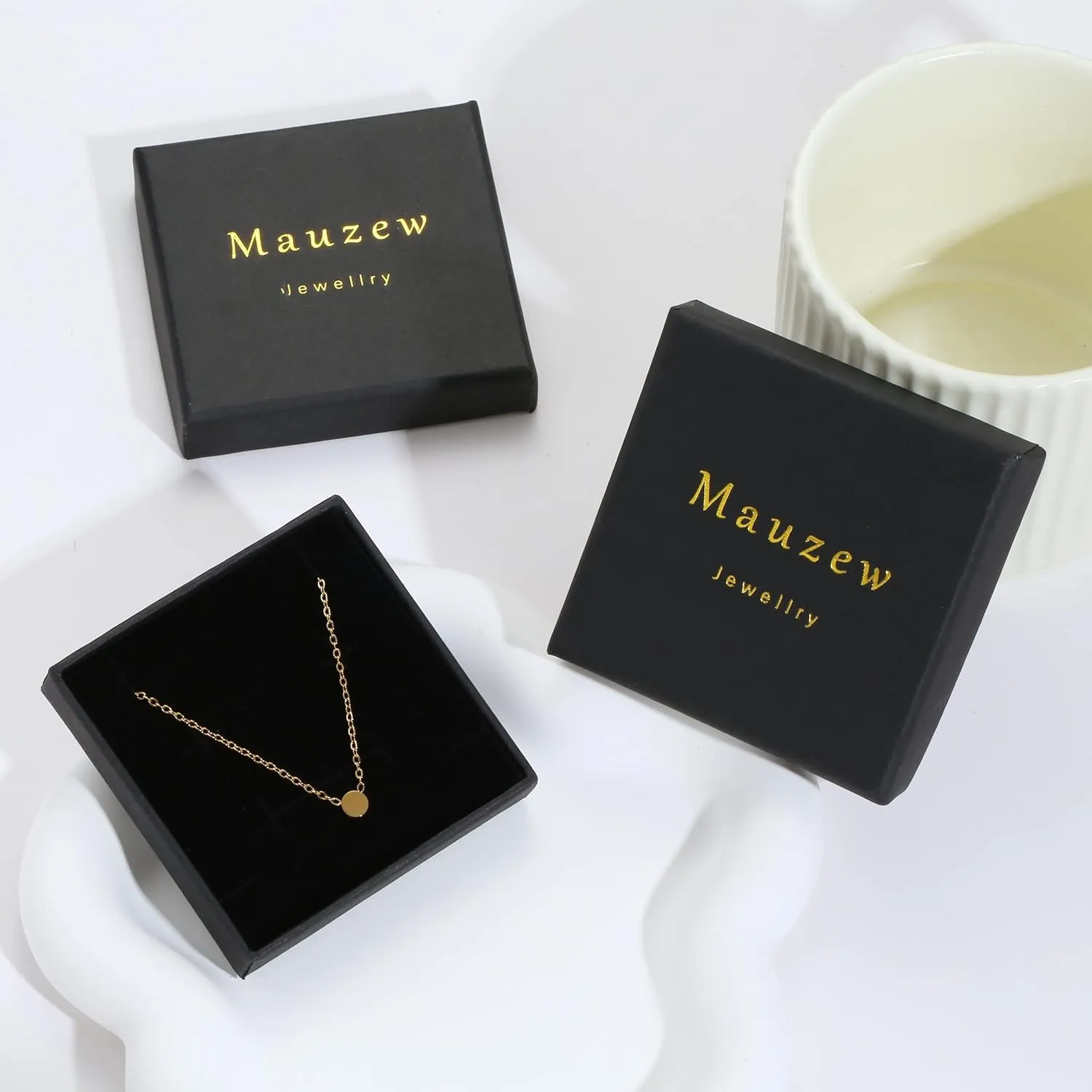 18K Gold Plated Anklets for Women Dainty Waterproof Ankle Bracelets Cuban Link Chain Anklets Layered Heart Beads Rhinestone Anklet Trendy Foot Jewelry