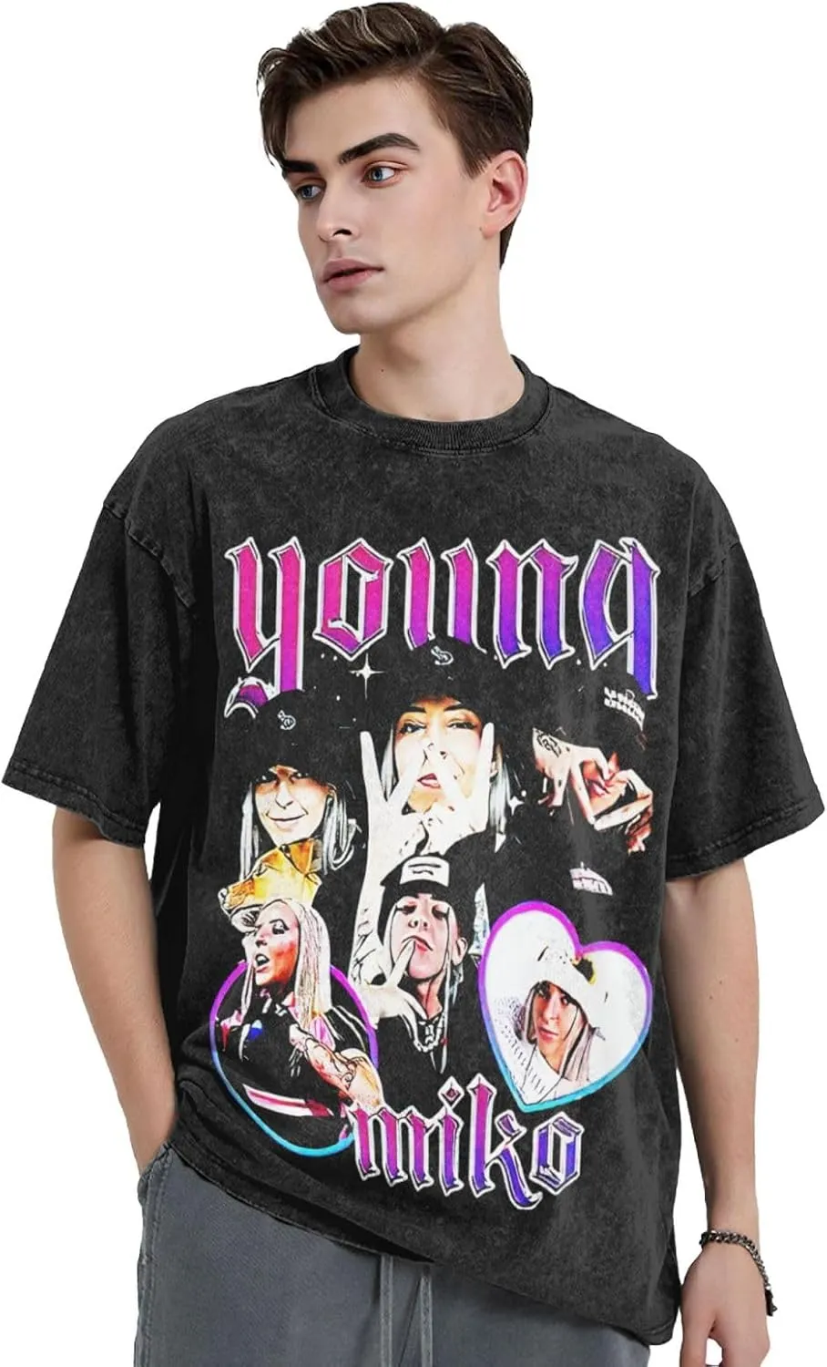 2024 Men and Women Music Fans Touring Shirt Casual Cotton Short Sleeve Version T-Shirt
