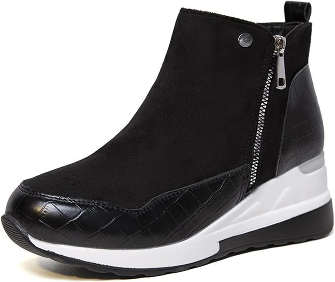 Ankle Boots for Men Women Booties Ankle White Boots Point Toe Boots for Women Womens Western Ankle Cowboy Boots Cutout Block Heel Booties Brown Short Ankle Western Cowboy Boots for Women