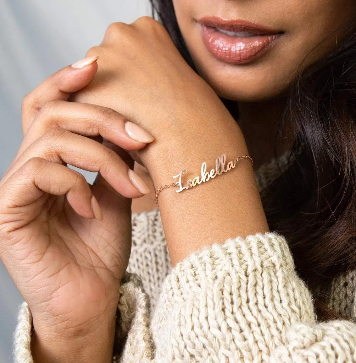 Ankle Bracelet for Women Personalized Name Anklet 18K Gold Plated Custom Dainty Anklet Bracelet Beach Jewelry for Girlfriend