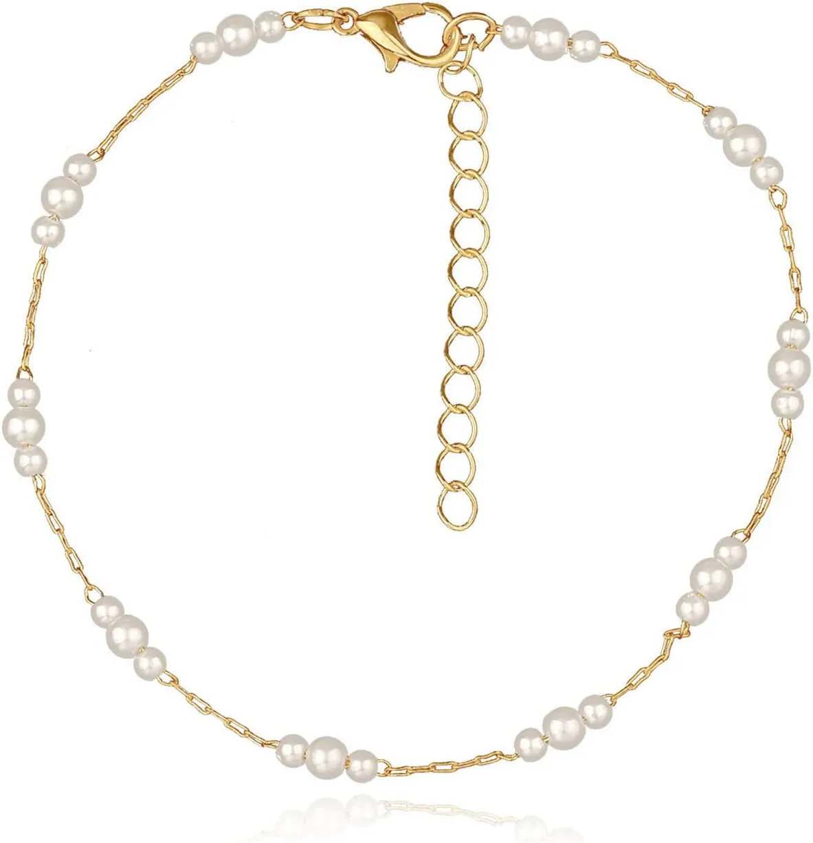 Anklet Bracelets for Wwomen Sea Shell Ankle Bracelets Summer Surfer Anklets Gold Chain Ankle Set Beach Outfits Accessories Summer Jewelry Gifts