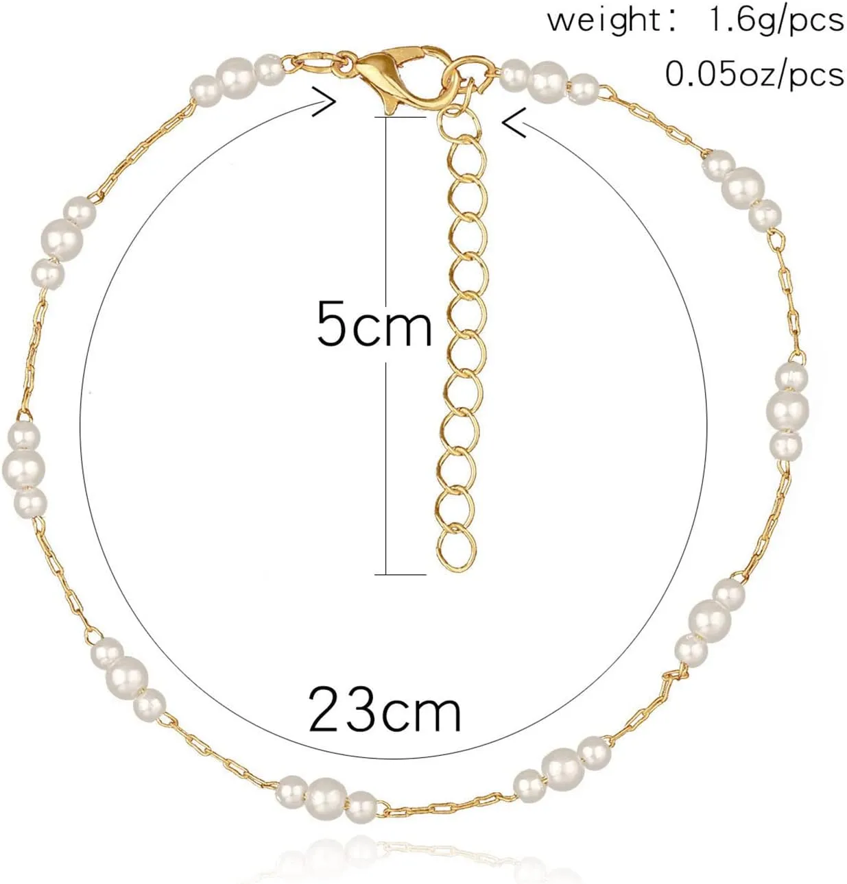 Anklet Bracelets for Wwomen Sea Shell Ankle Bracelets Summer Surfer Anklets Gold Chain Ankle Set Beach Outfits Accessories Summer Jewelry Gifts