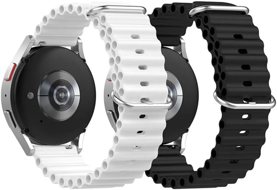 Applicable to smart watches for Huawei for Xiaomi for Samsung marine silicone strap for Huami 20/22MM