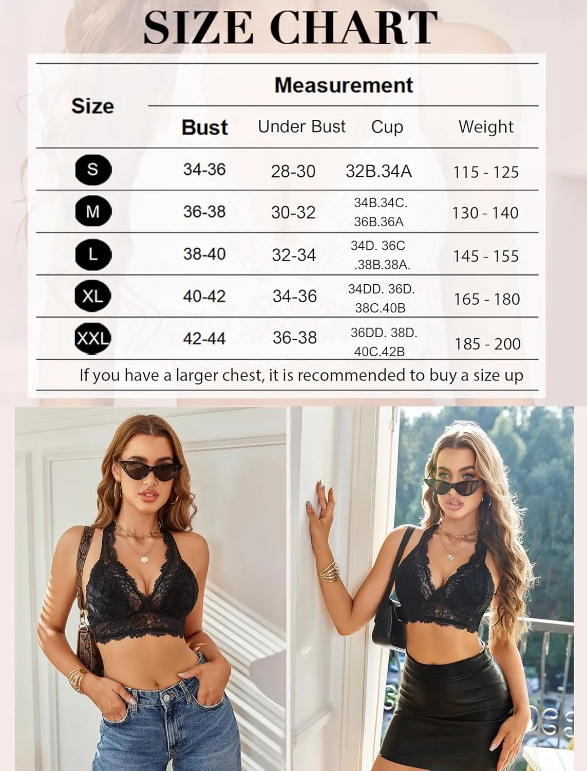 Avidlove Lace Bralettes for Women Wireless Unpadded Bras Racerback Camisole Tops Basic Cami Sexy Strappy Everyday Lingerie