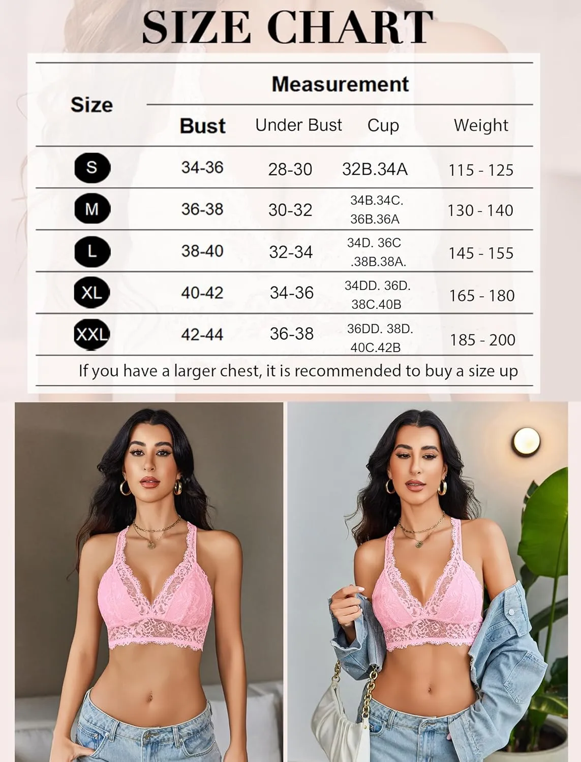 Avidlove Lace Bralettes for Women Wireless Unpadded Bras Racerback Camisole Tops Basic Cami Sexy Strappy Everyday Lingerie