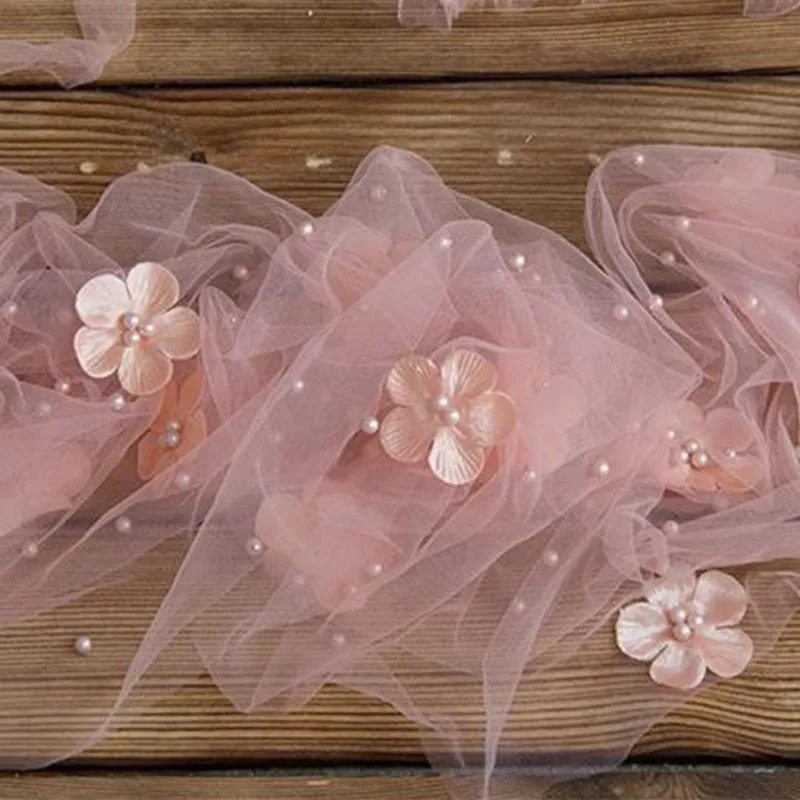 Babymoon | Set of 3 | Baby Floral Net Wrap,  Pillow & Bonnet | Baby Photography Props | Pink