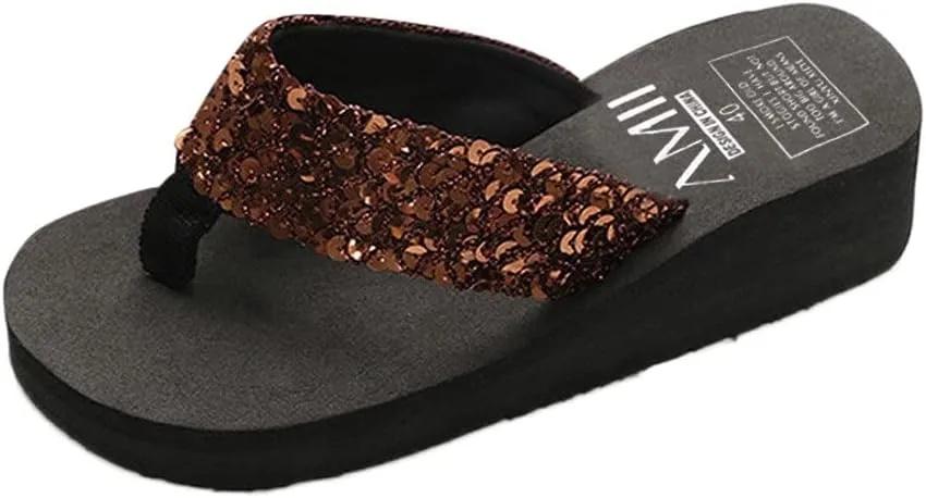 Beach Flip Flops Women Orthopedic Slippers for Women Women's Beach Flip Flop Super Lightweight and Soft