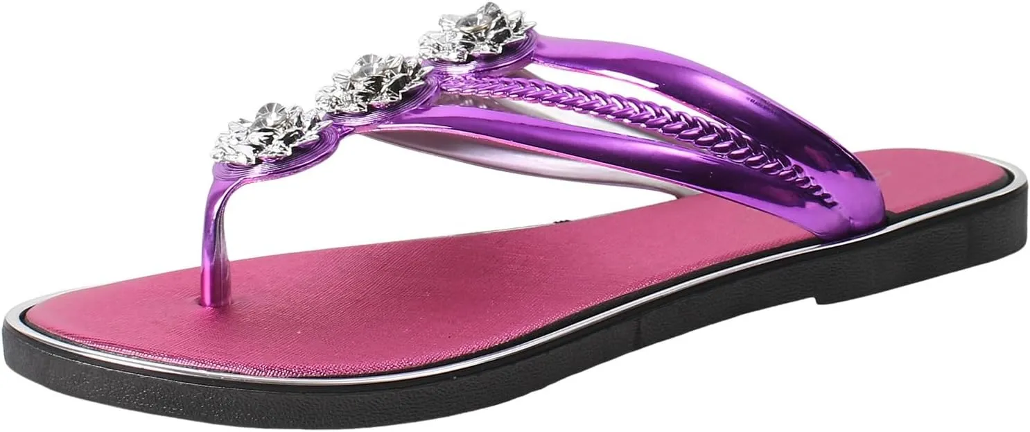 Beach Flip Flops Women Sandals for Women Slip on Lightweight Athletic Thong Sandals Womens Orthopedic Sandals