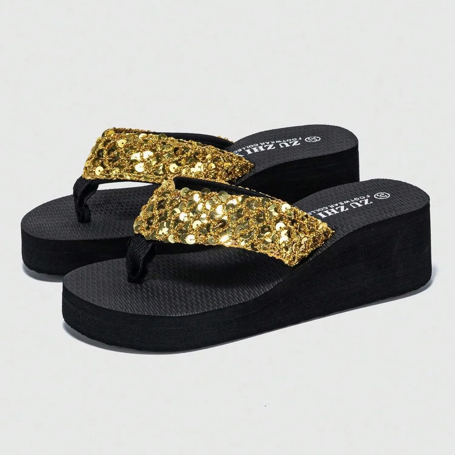 Beach Sandals for Woman Comfortable Flip Flops for Women Comfortable Beach Sandals Slip on Thong Flat Sandals