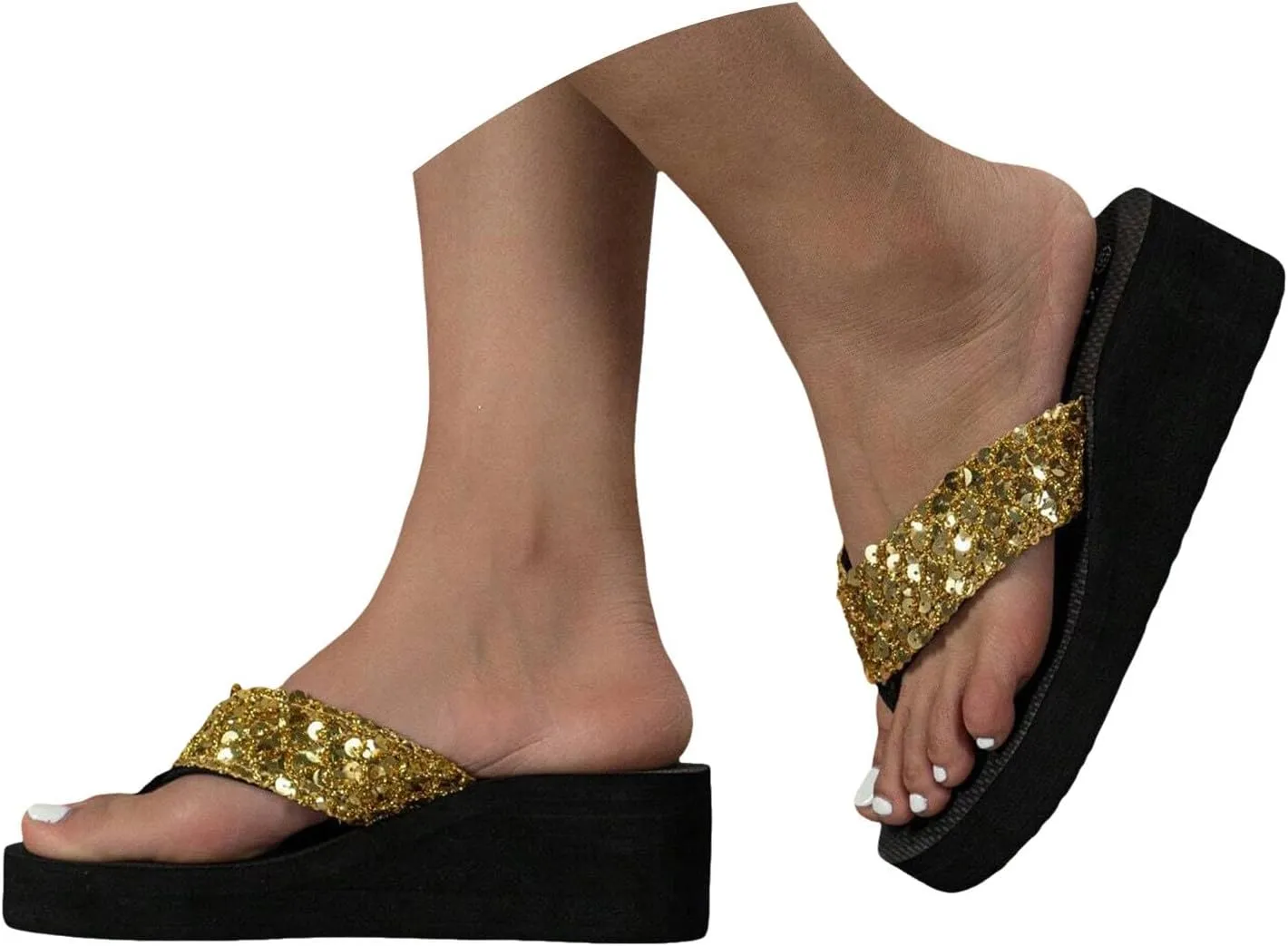 Beach Sandals for Woman Comfortable Flip Flops for Women Comfortable Beach Sandals Slip on Thong Flat Sandals