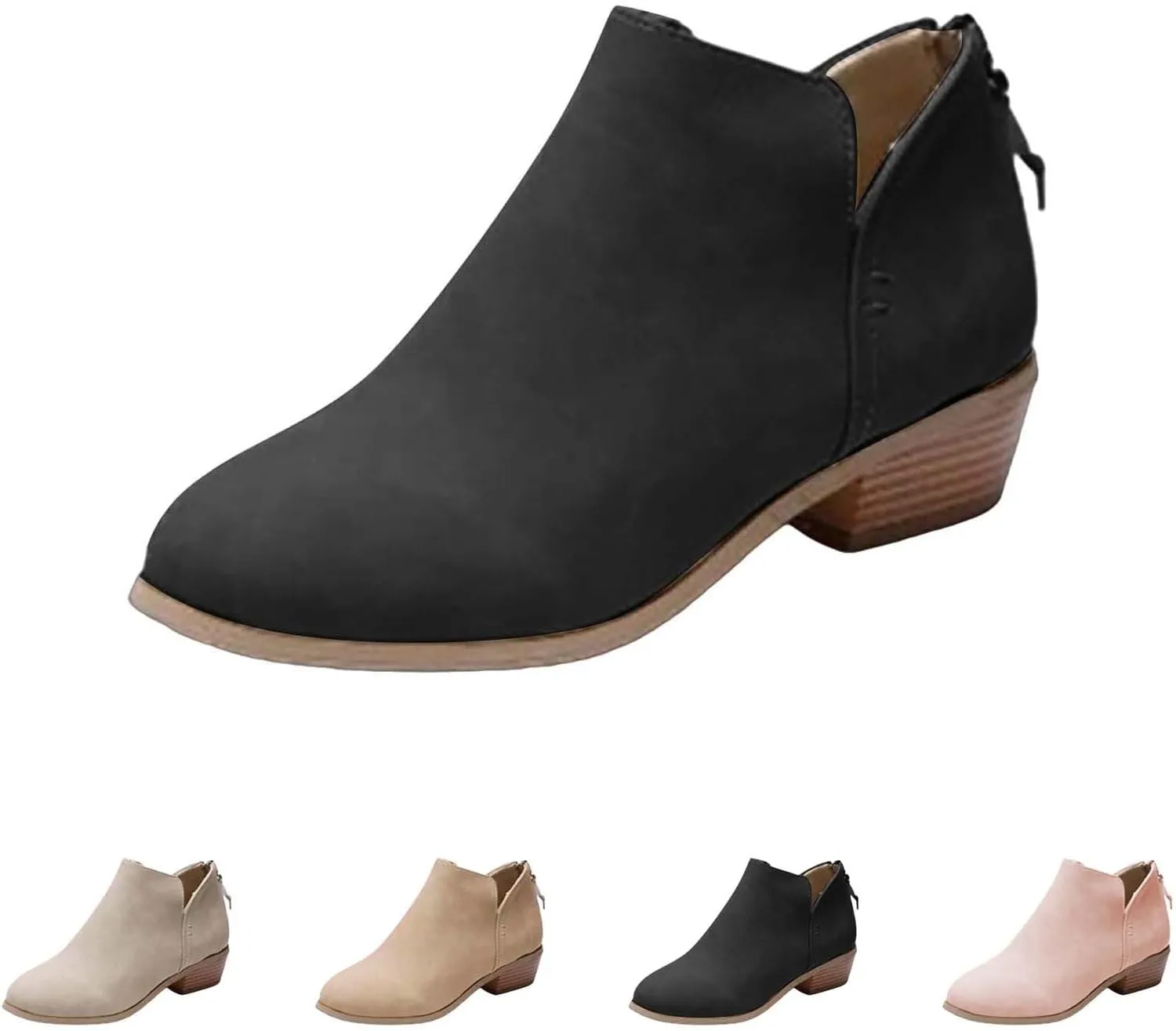Black Booties for Women White Booties High Heeled Boots Womens Booties Brown Womens Leather Booties and Ankle Boots Women's Black Booties And Ankle Boots