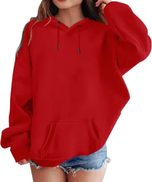 California Hoodies for Girls Graphic Letter Print Pullovers Tops Long Sleeve Casual Soft Pullover Tops for 3-12 Years