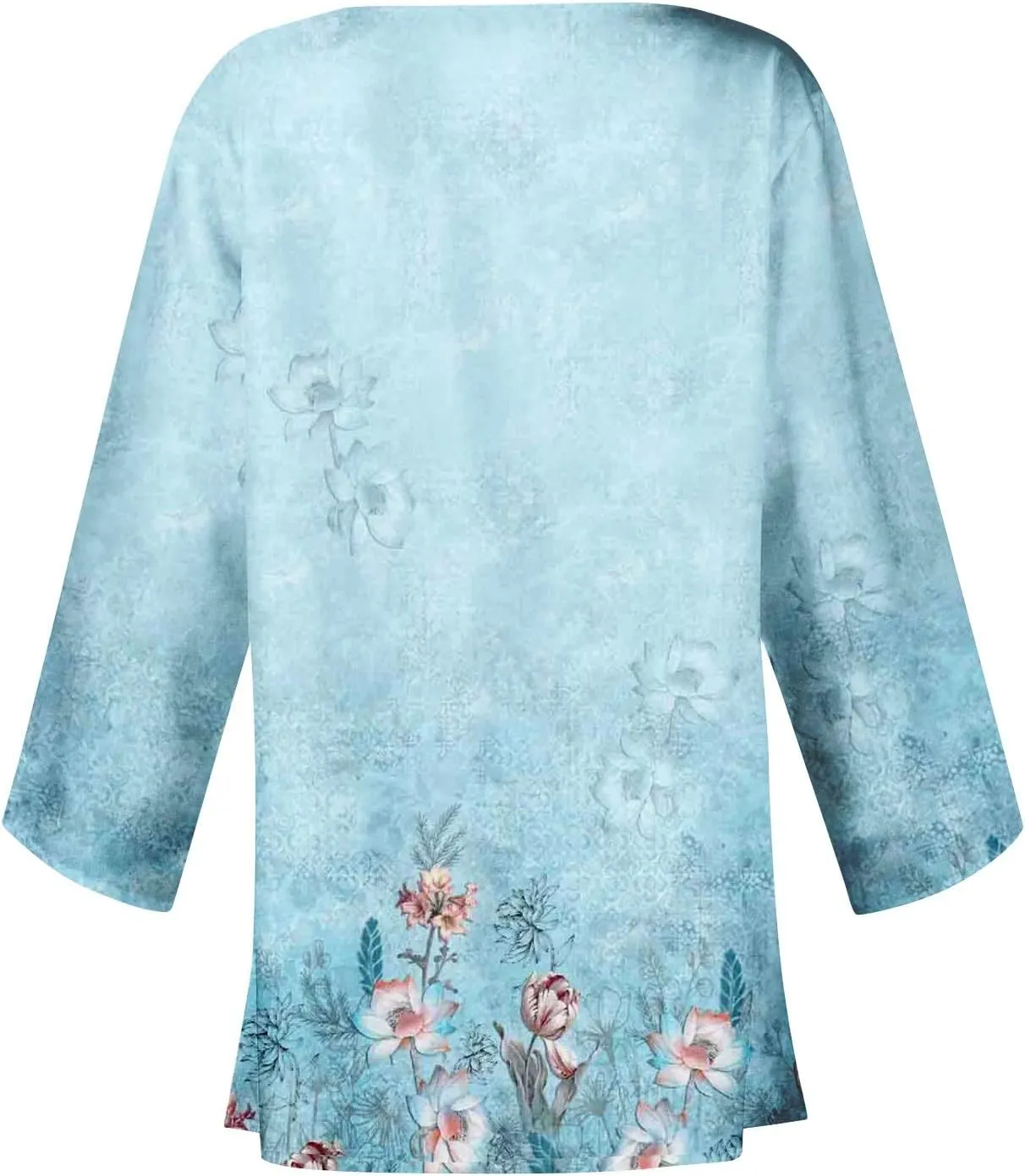 Cardigan Sweaters for Women Long Sleeve Sweaters Fashion Floral Print Dusters Kimono Cardigan Thin Workout Jacket