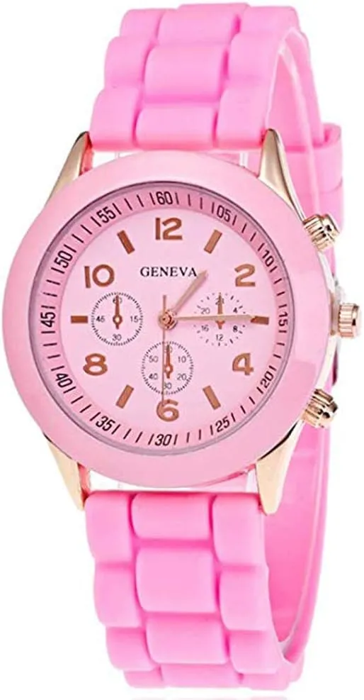 CdyBox Women Men Ladies Fashion Luxury Silicone Quartz Watch Unisex Jelly Wrist Watch