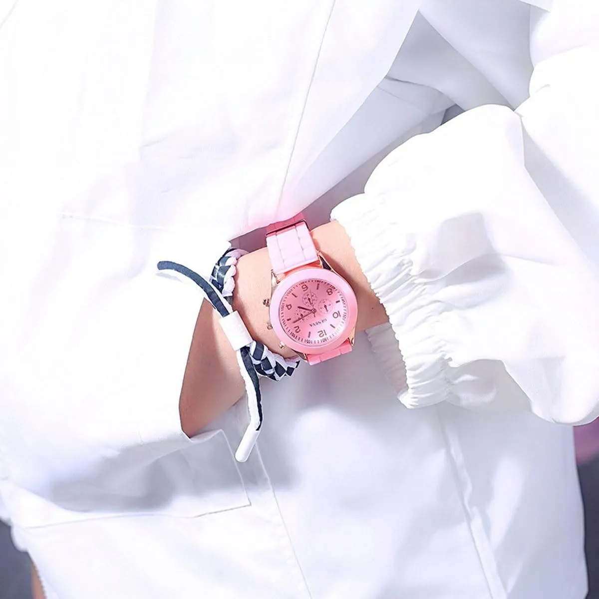CdyBox Women Men Ladies Fashion Luxury Silicone Quartz Watch Unisex Jelly Wrist Watch