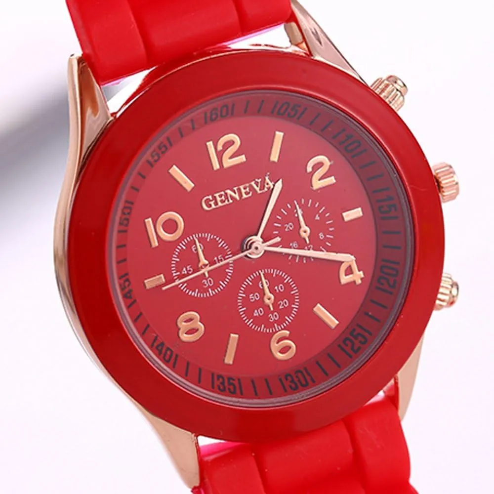 CdyBox Women's Fashion Silicone Quartz Men Girl Boy Unisex Jelly Wrist Watch