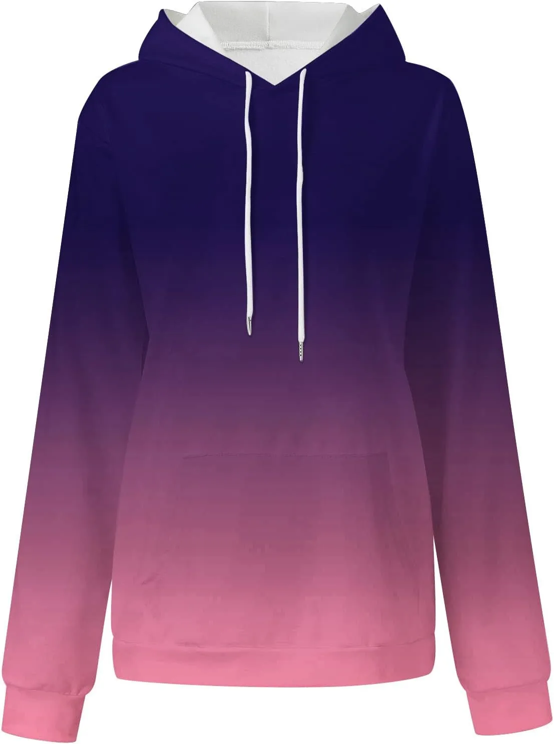 Ceboyel Women Tie Dye Oversized Sweatshirts Long Sleeve Pullover Hoodies Loose Fit Sweater Tops Teen Girls Trendy Clothing