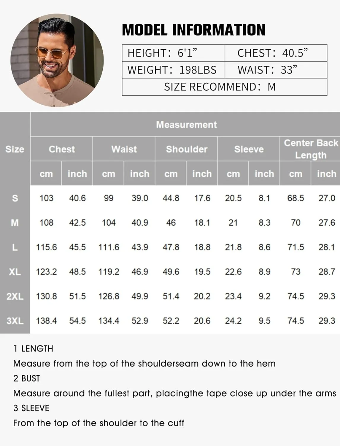 COOFANDY Men's Henley Shirts Cotton Short Sleeve Casual T-Shirt Button Henley Basic Tee Lightweight Summer Top