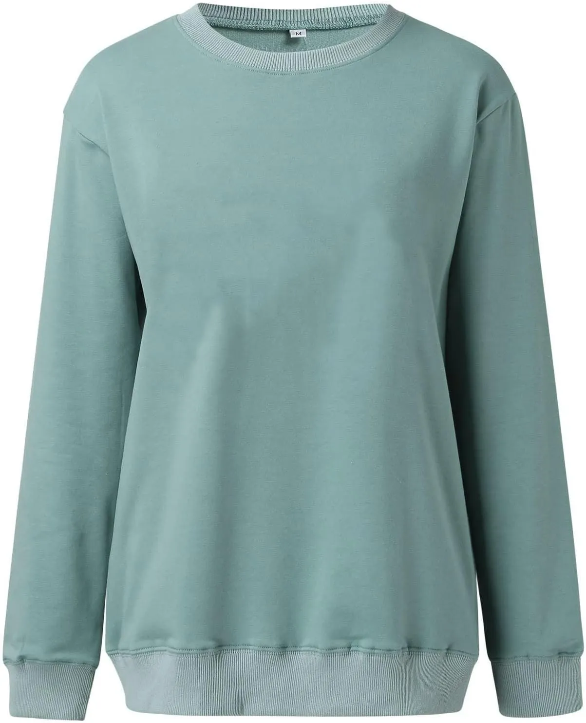Crewneck Sweatshirts Women Trendy Casual Long Sleeve Tops Cute Teen Girls Crew Neck Sweatshirt Sweaters 2024