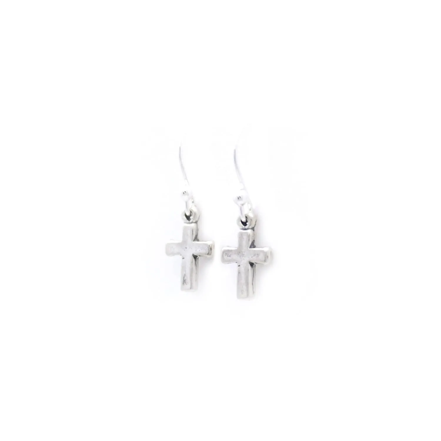 Cross Earrings in Sterling Silver, Confirmation Jewelry, Gifts for Her, Cross Jewelry, Faith Jewelry Gift