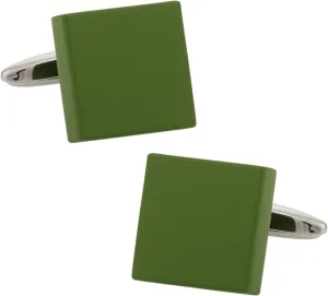 Cuff-Daddy Green Cufflinks with Presentation Box