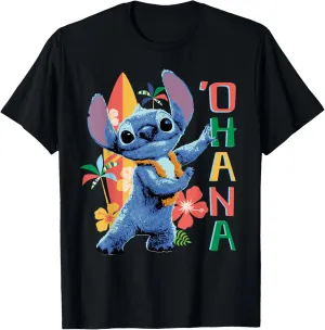 Disney Lilo & Stitch Live-Action Movie 'Ohana Hula Beach T-Shirt