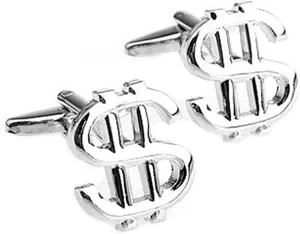 Dollar Sign Cufflinks