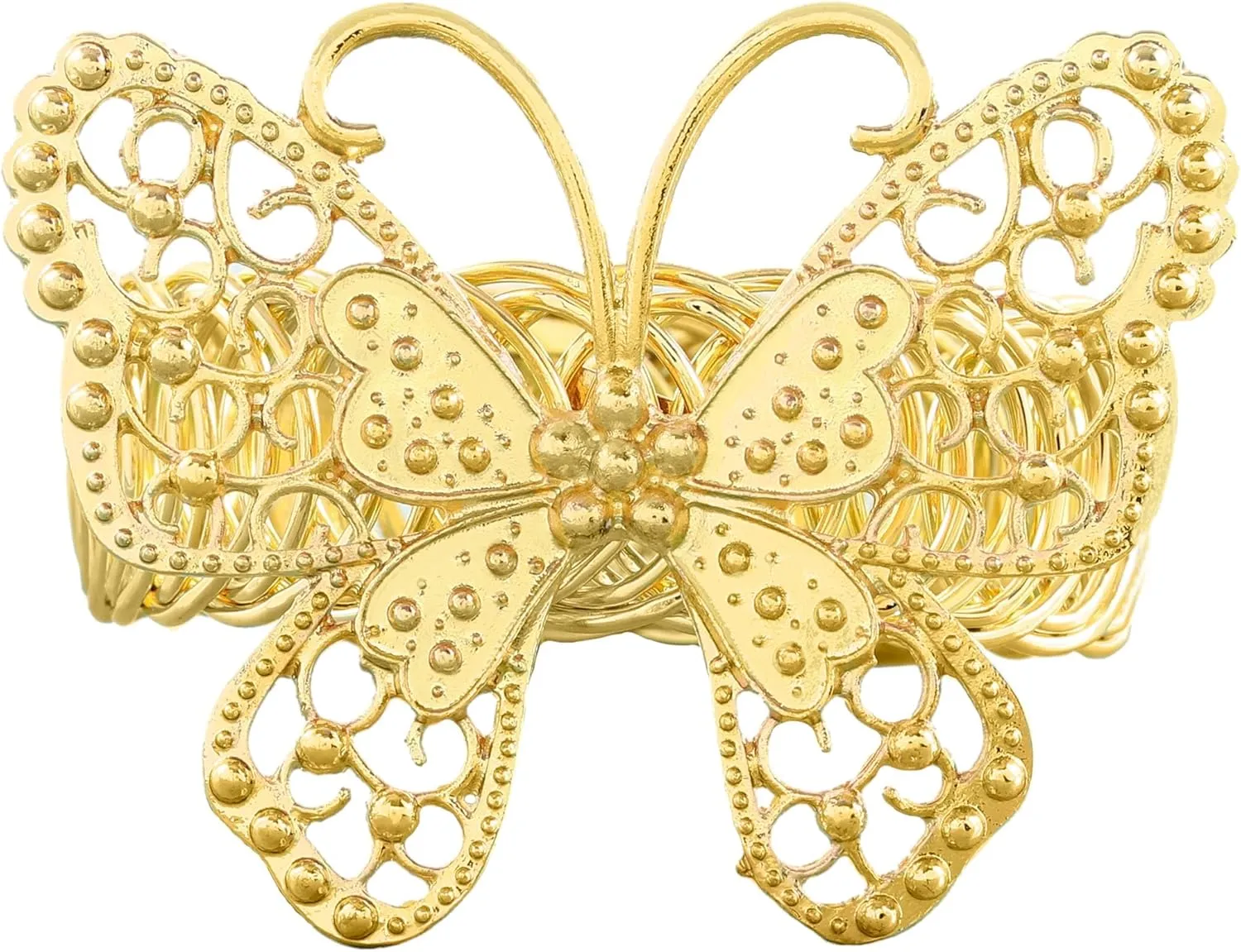ELABEST Butterfly Bracelet Deer Adjustable Cuff Bracelets Mental Bangle Chain for Women