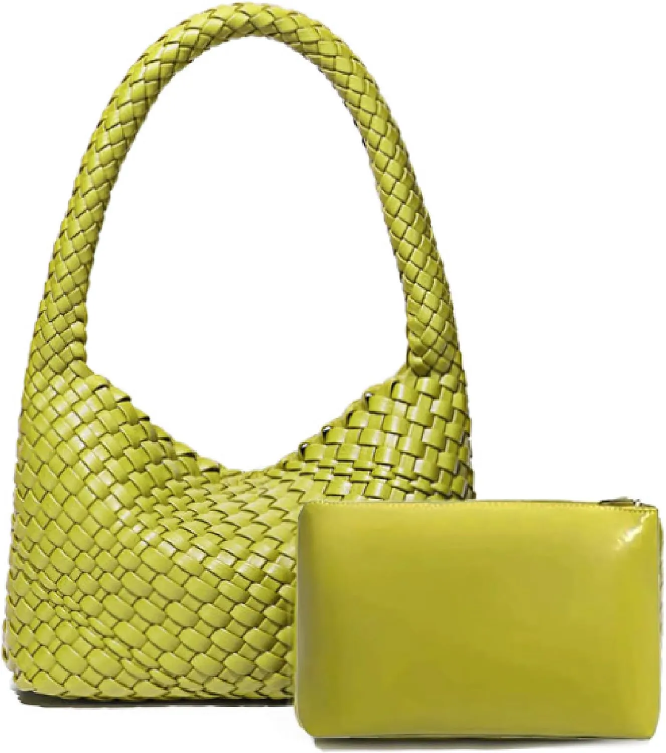 Fashion Designer Handbags and Purses, Women Shoulder Bag, Casual Hand Woven Shopping Tote Hobo, Ladies Underarm Bags