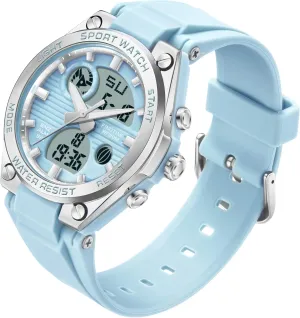 findtime Womens Digital Watch Sport Waterproof Watch Analog Military Tactical Watches LED Backlight Alarm Stopwatch Wrist Watches