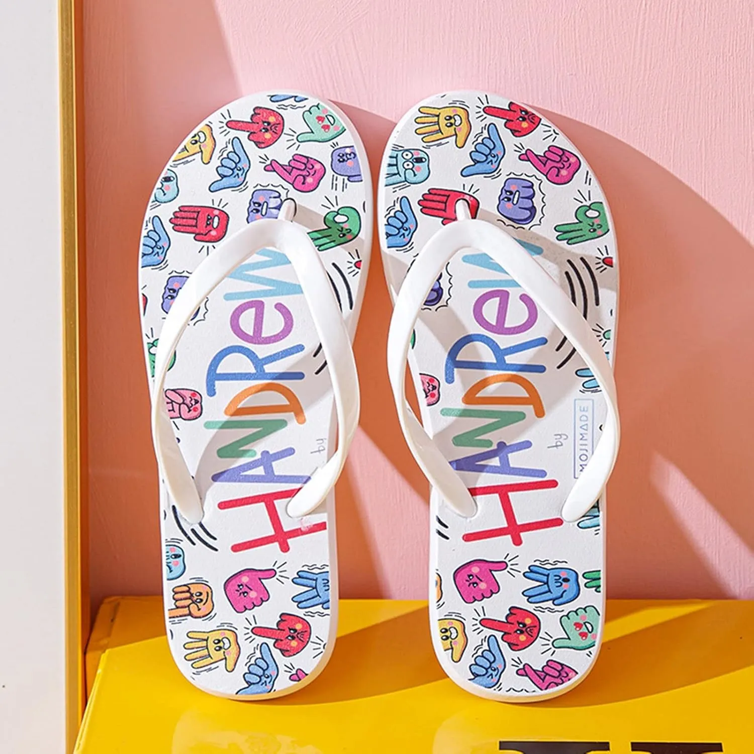 Flip Flops for Women Orthopedic Slippers for Women Women's Beach Flip Flop Super Lightweight and Soft