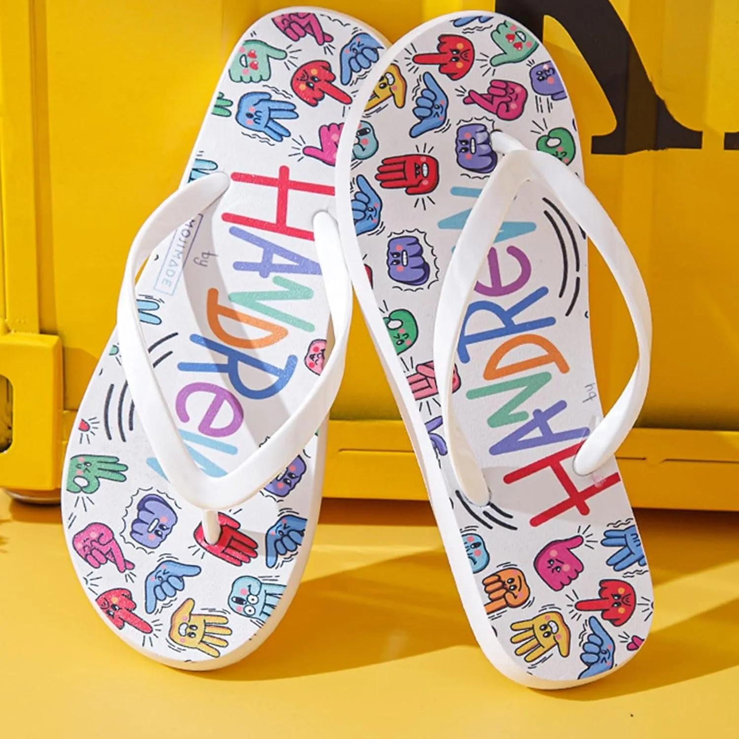 Flip Flops for Women Orthopedic Slippers for Women Women's Beach Flip Flop Super Lightweight and Soft