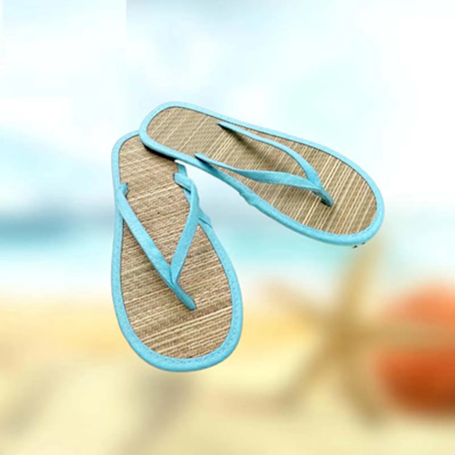 Flip Flops Women Wide Sandals for Women Wide Width Comfortable Beach Sandals Slip on Thong Flat Sandals