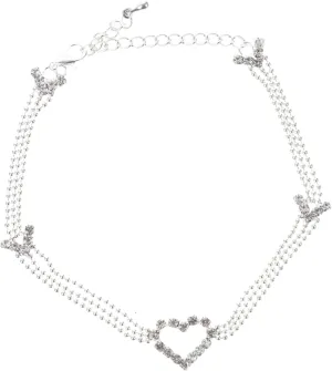 Gatuida Titanium Steel Anklet Women's Ankle Bracelet Foot Chain Fashion Graceful Design Lightweight Skin-friendly Versatile for Daily Beach Dance Parties