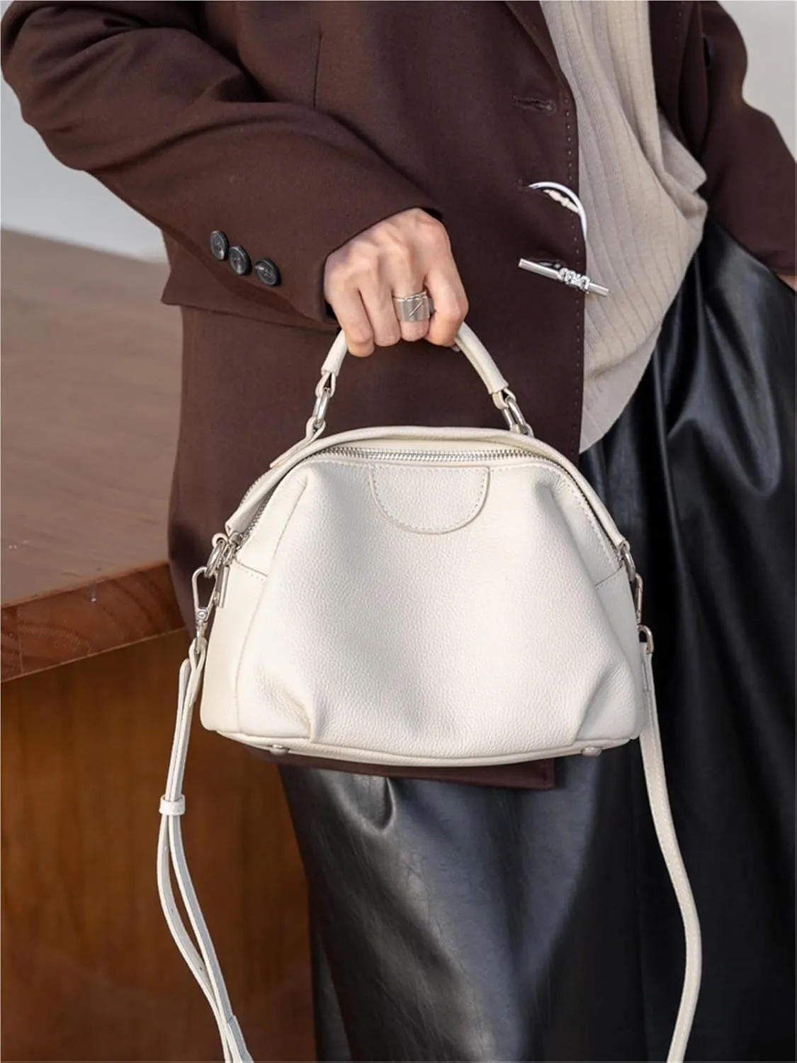 Genuine Leather Tote Shoulder Crossbody Bag,shoulder bag