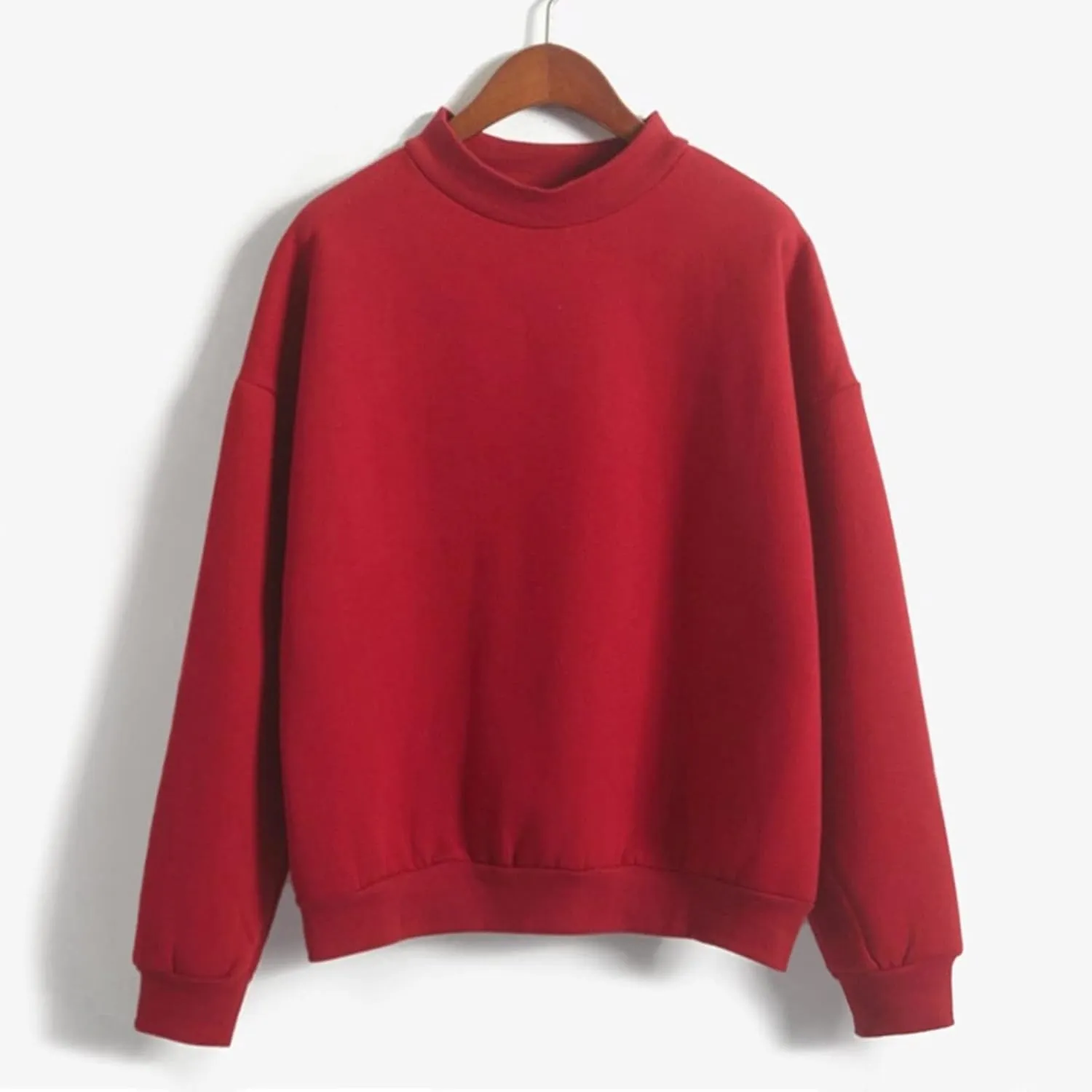 GIERIDUC Womens Oversized Sweatshirts Crewneck Long Sleeve Tops Fleece Pullover Fall Fashion Clothes Trendy Y2K Outfits