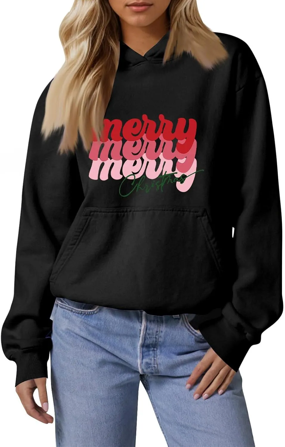 GOFULY Womens Hoodie Fleece Sweatshirt Winter Oversized Cotton Hoodie Casual Soft Fall Solid Color Long Sleeve Tops Clothes