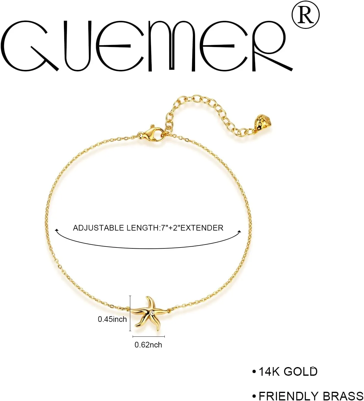 Gold Ankle Bracelets for Women, 14K Gold Plated Anklets Adjustable Cuban Link Anklets Set Tiny Cute Summer Barefoot Jewelry Gift.