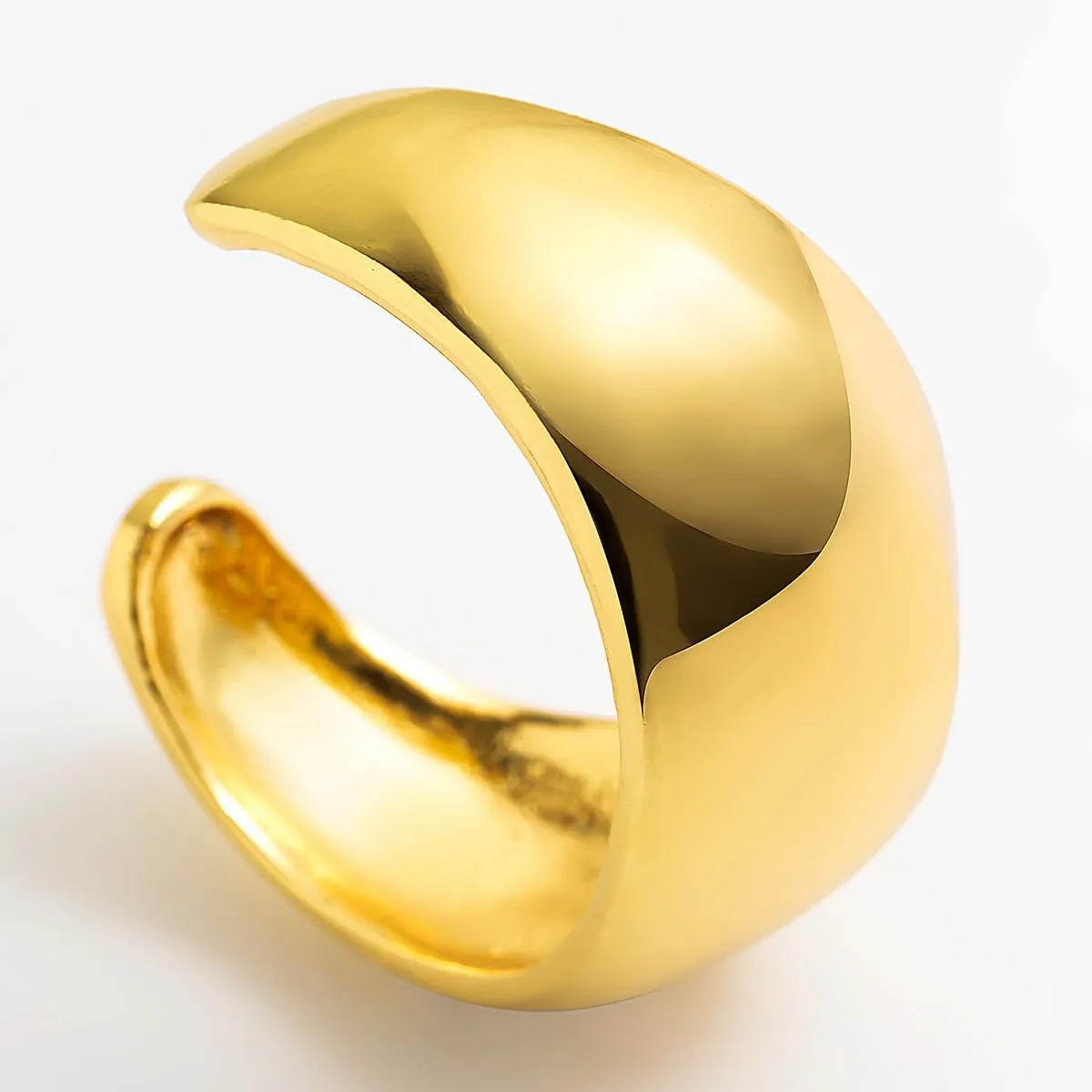 Gold Silver Chunky Bangle Bracelets for Women - Wide Wire Chunky Cuff Open Bracelets - Trendy Thick Bangle Wrist Cuff Wrap Bracelet Jewelry