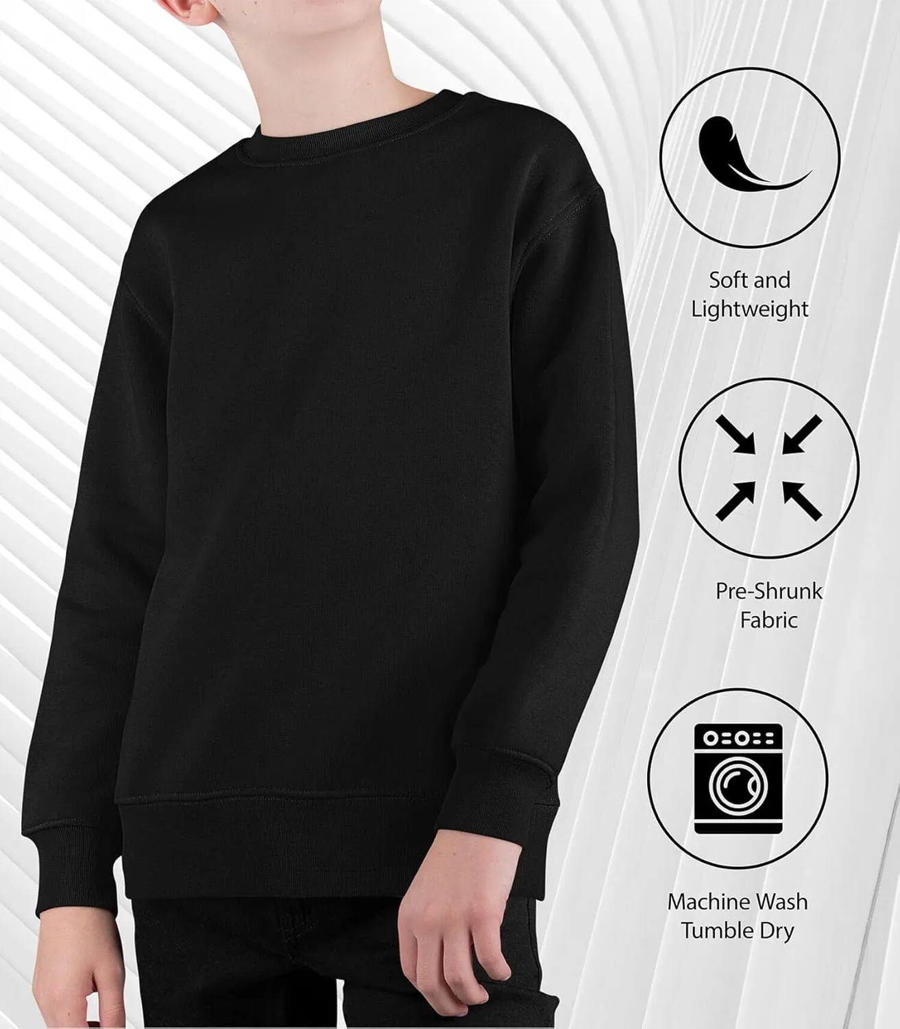 Instant Message - Awesome Kid of an Amazing Family - Toddler & Youth Crewneck Fleece Sweatshirt