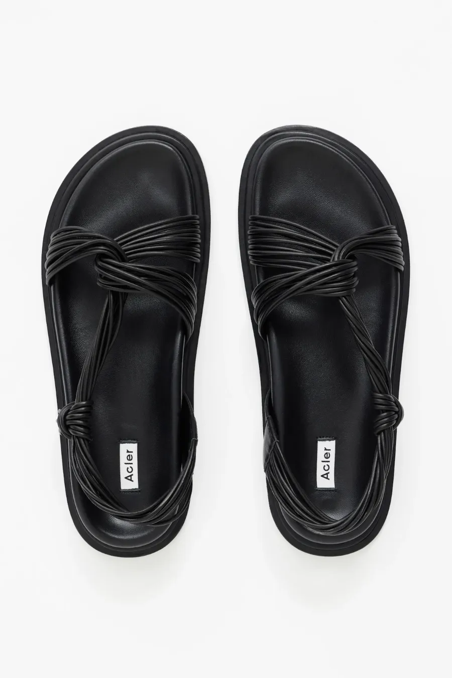 Iverly Knot Sandal Black