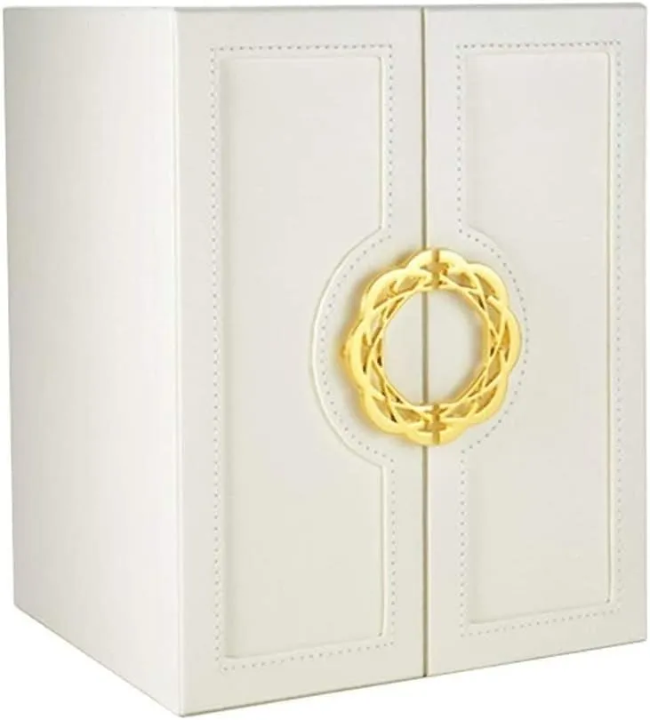 Jewelry Boxes Jewelry Box 5-Layer with Watch Earrings Ring Jewelry Tray Case Leather Jewelry Storage Box Display Organizer Gift for Girls Women. Jewelry Display Storage Jewelry Organizer Box (