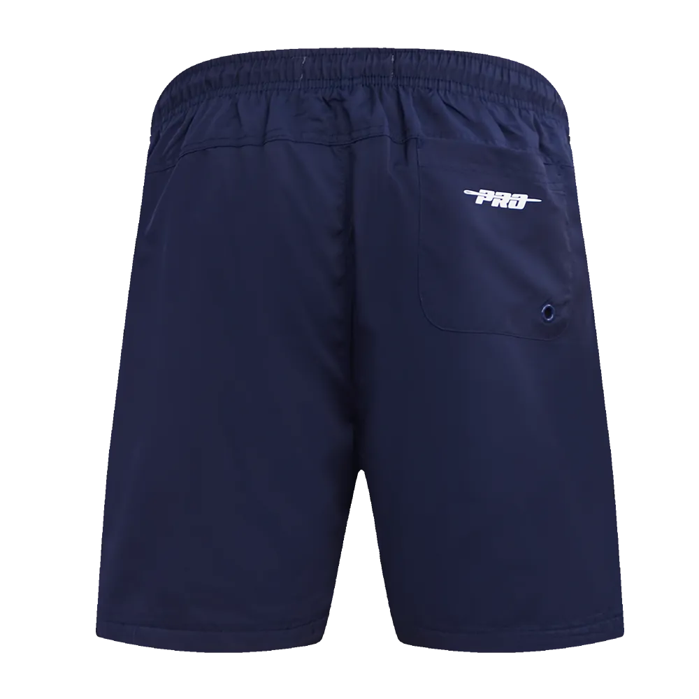 JOHNSON C. SMITH UNIVERSITY CLASSIC MEN'S WOVEN SHORT (MIDNIGHT NAVY)