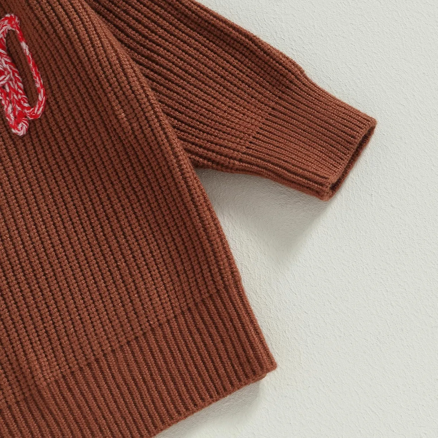 Kuriozud Toddler Baby Boy Girl Sweater Checkerboard Knit Crewneck Sweatshirt Soft Warm Fall Winter Clothes