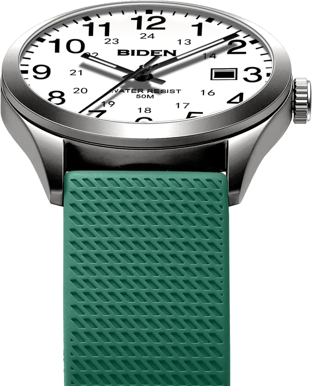 LN LENQIN Mens Watches Analog Quartz Sports Unisex 30M Waterproof Nurse Watch for Men Women Medical Professionals Military Time with Second Hand Glowing Easy to Read Dial