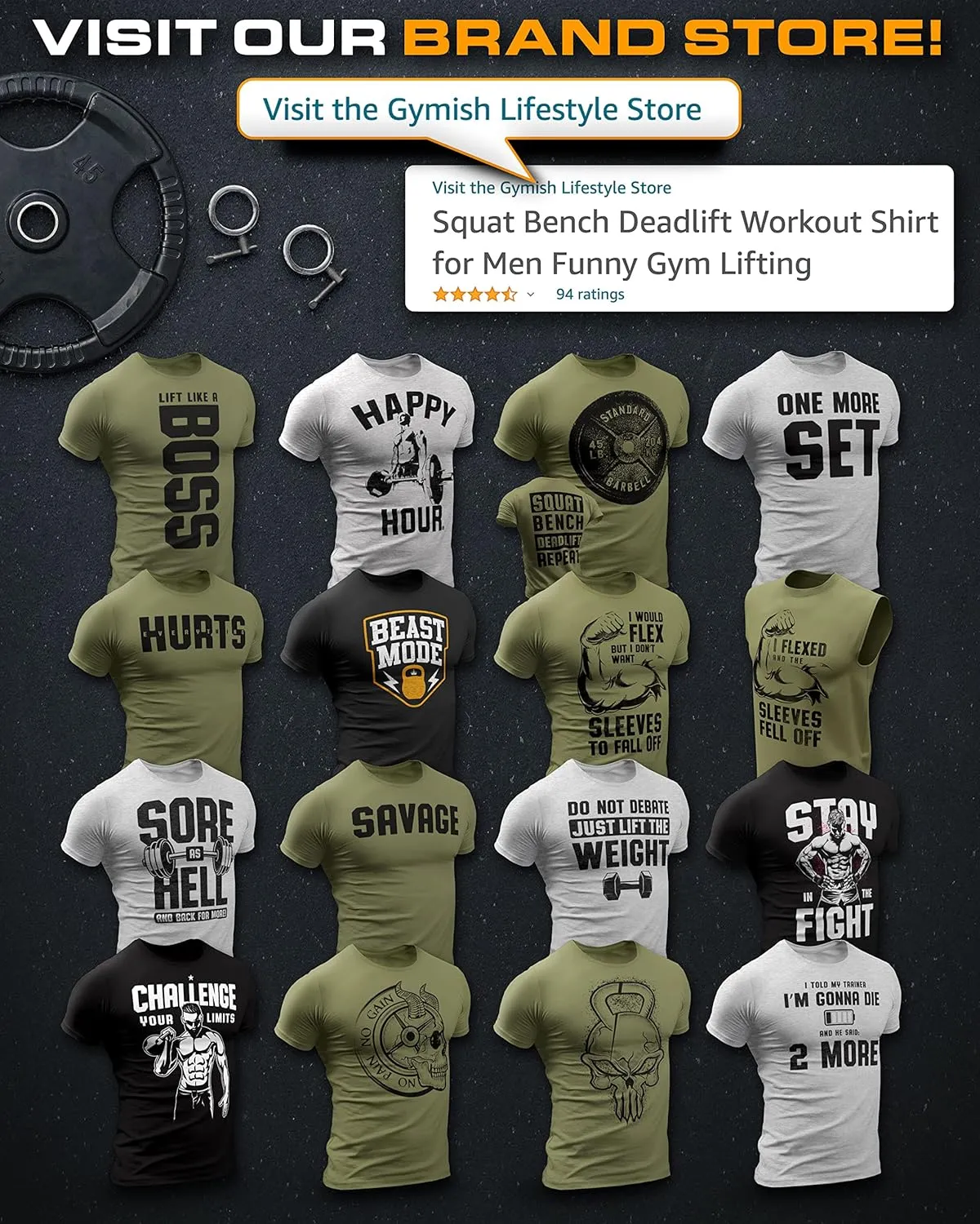 Man on Mission Workout Tank for Men, Motivational Gym Muscle Tank Top