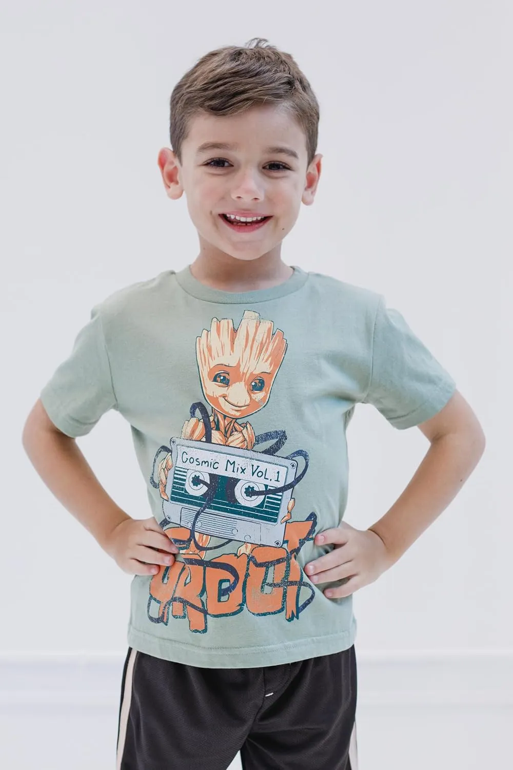 Marvel 2 Pack T-Shirts Toddler to Big Kid Sizes (2T - 18-20)