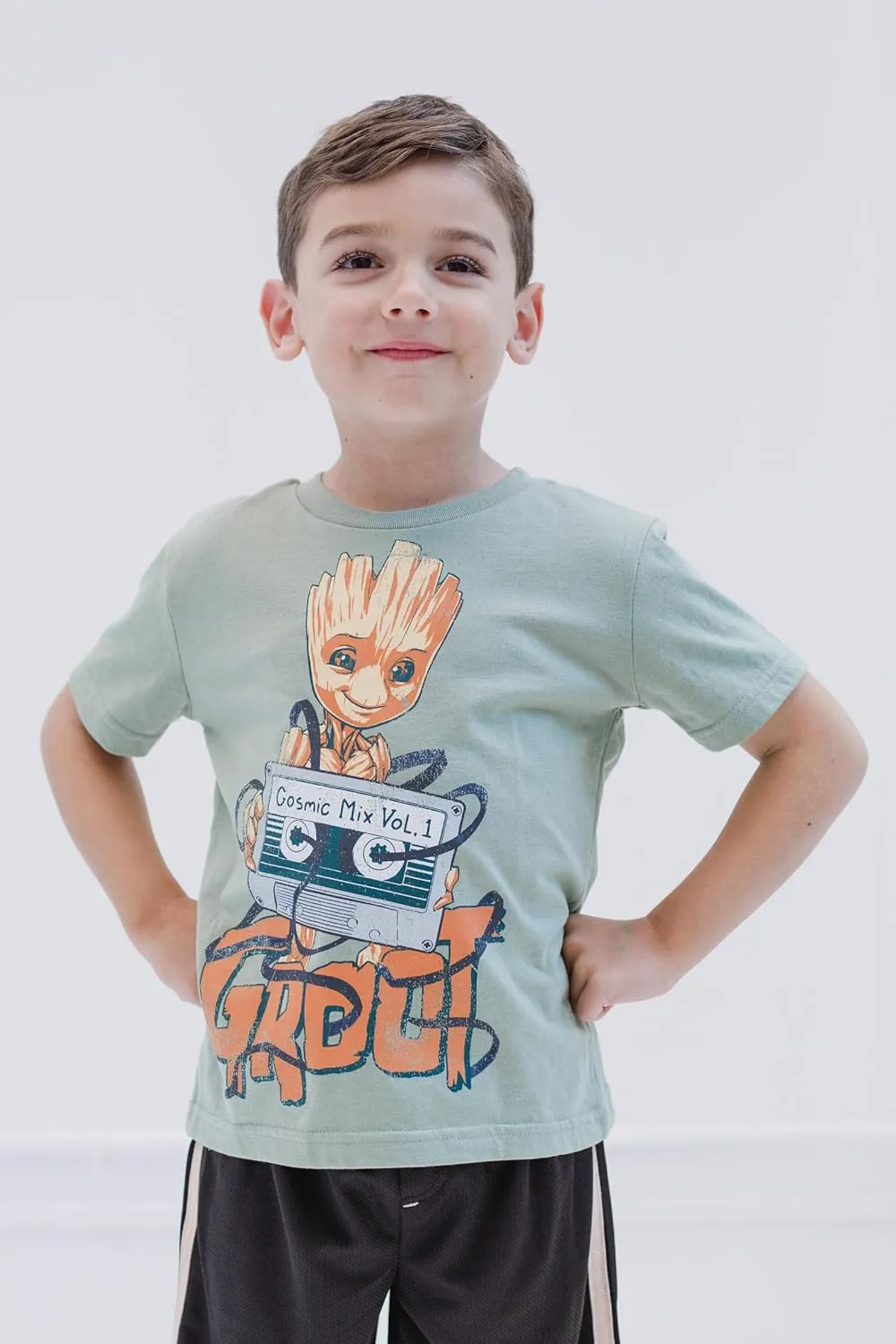 Marvel 2 Pack T-Shirts Toddler to Big Kid Sizes (2T - 18-20)