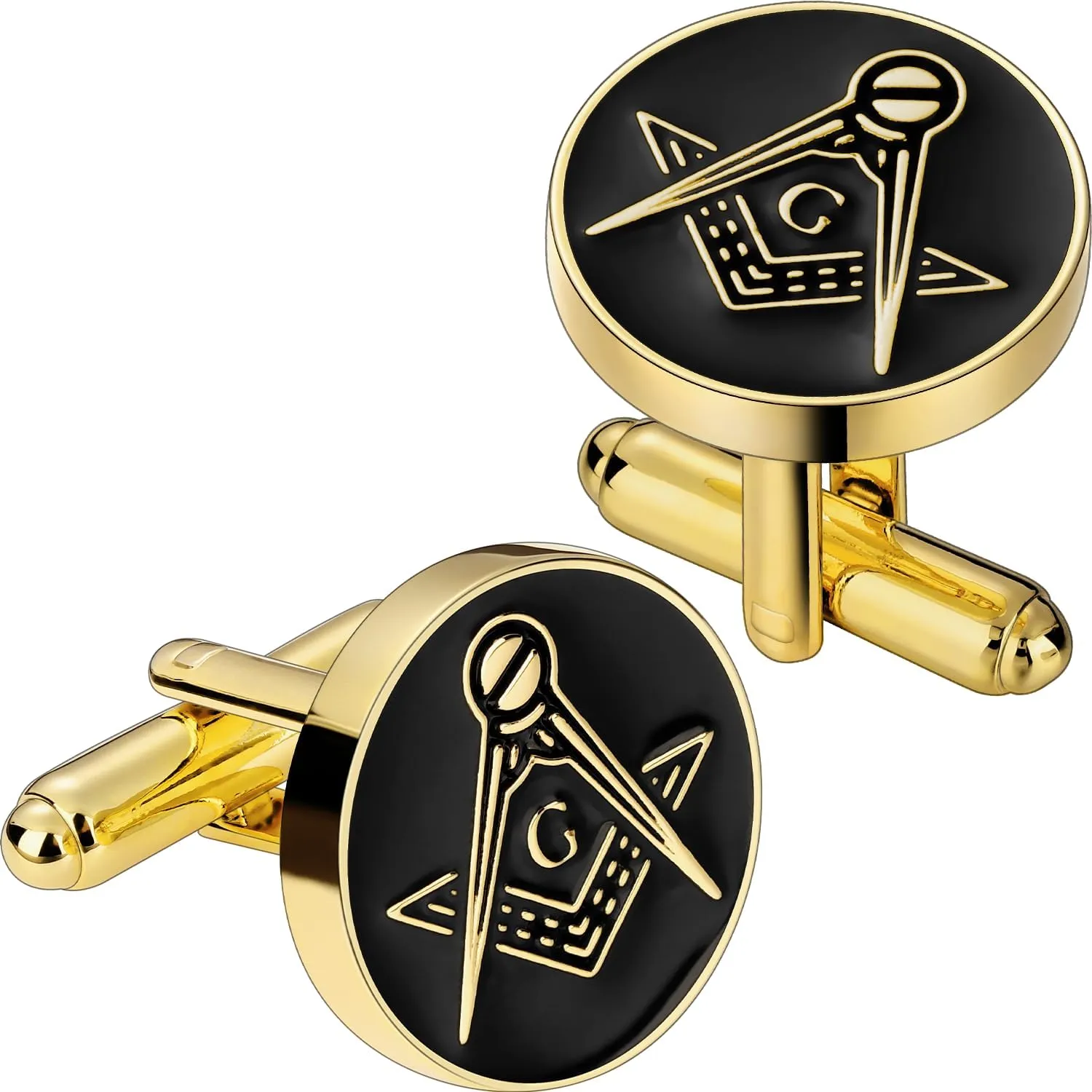 Masonic Tie Tack, Freemason Lapel Pin & Cufflinks