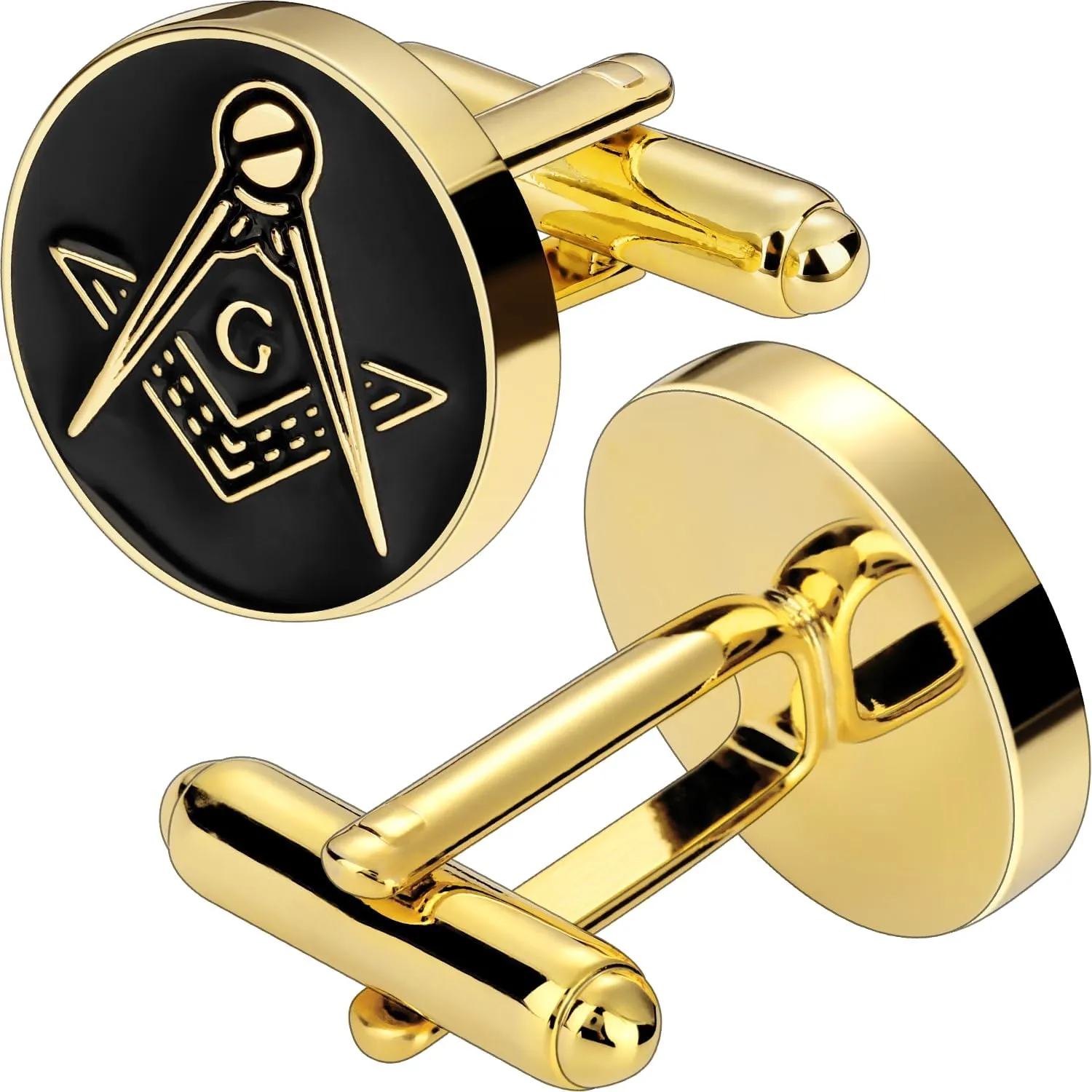 Masonic Tie Tack, Freemason Lapel Pin & Cufflinks
